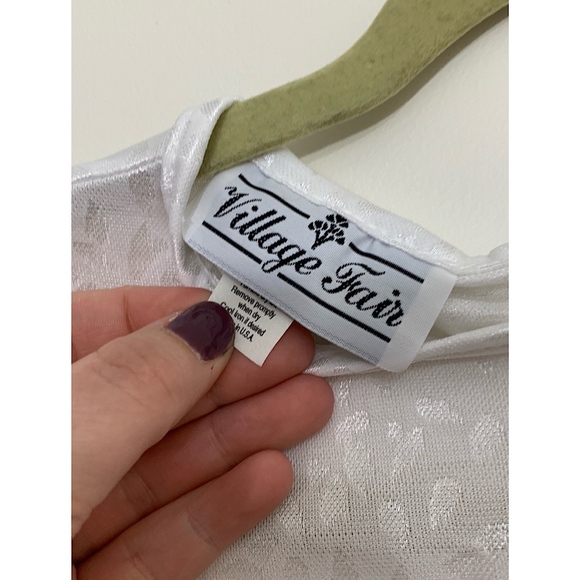 Village Fair White Short-Sleeve - Picture 2 of 5